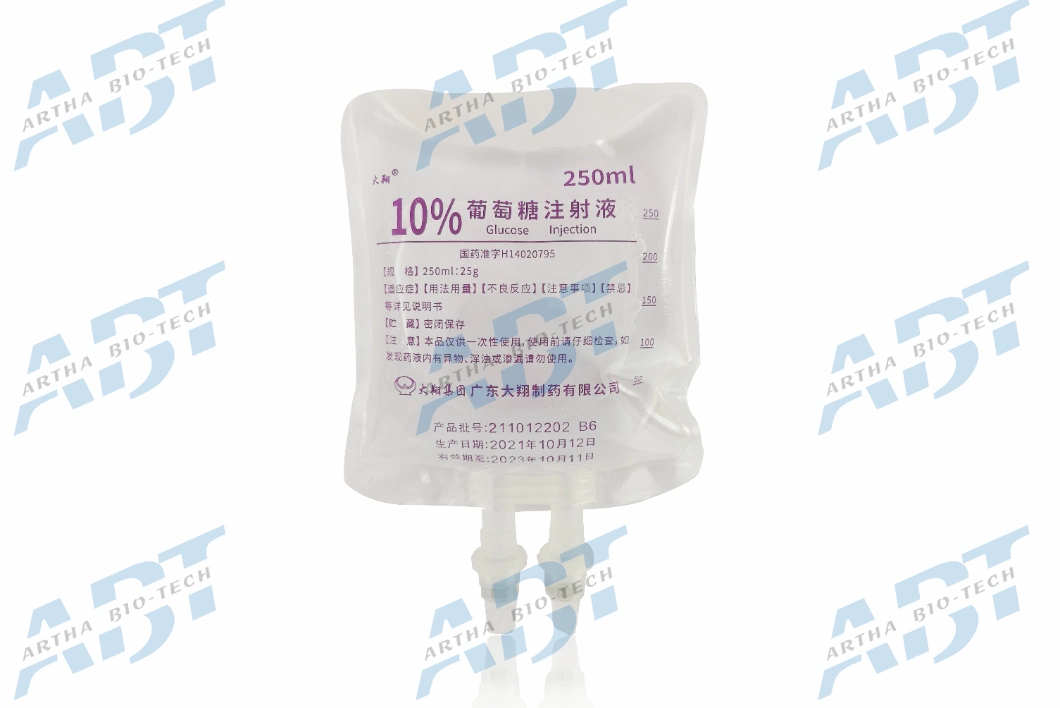 10% Glucose for Injection 250ml:25g Small Volume Medicine Infusion