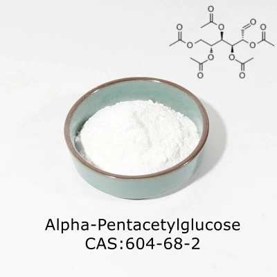 Cosmetic Raw Material Alpha Pentacetylglucose CAS 604