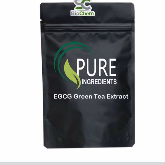 100% Natural Food Grade 98% Tea Polyphenols UV EGCG Green Tea Extract Herbal Plant with Free Sample