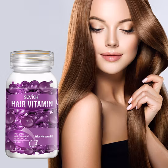 OEM Private Label Collage Serum Hair Regrowth Treatment Hair Growth Oil Daily Hair Vitamin Capsule for Women